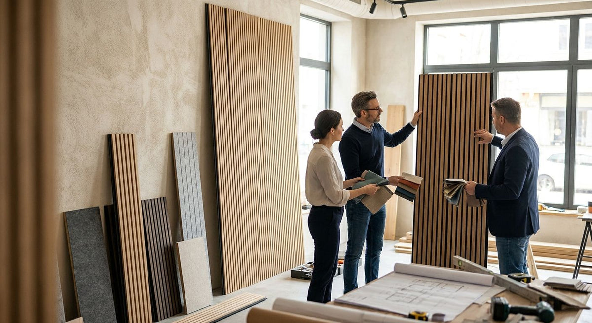 How to choose acoustic wall panels for a restaurant fit-out