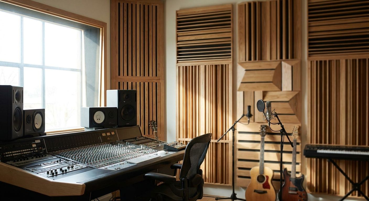 Best acoustic wood panels for studios