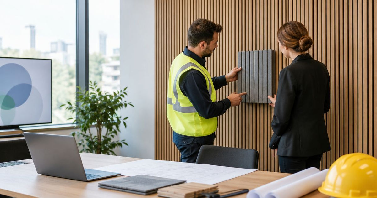 Best acoustic wall panels for main contractors and fit-out teams