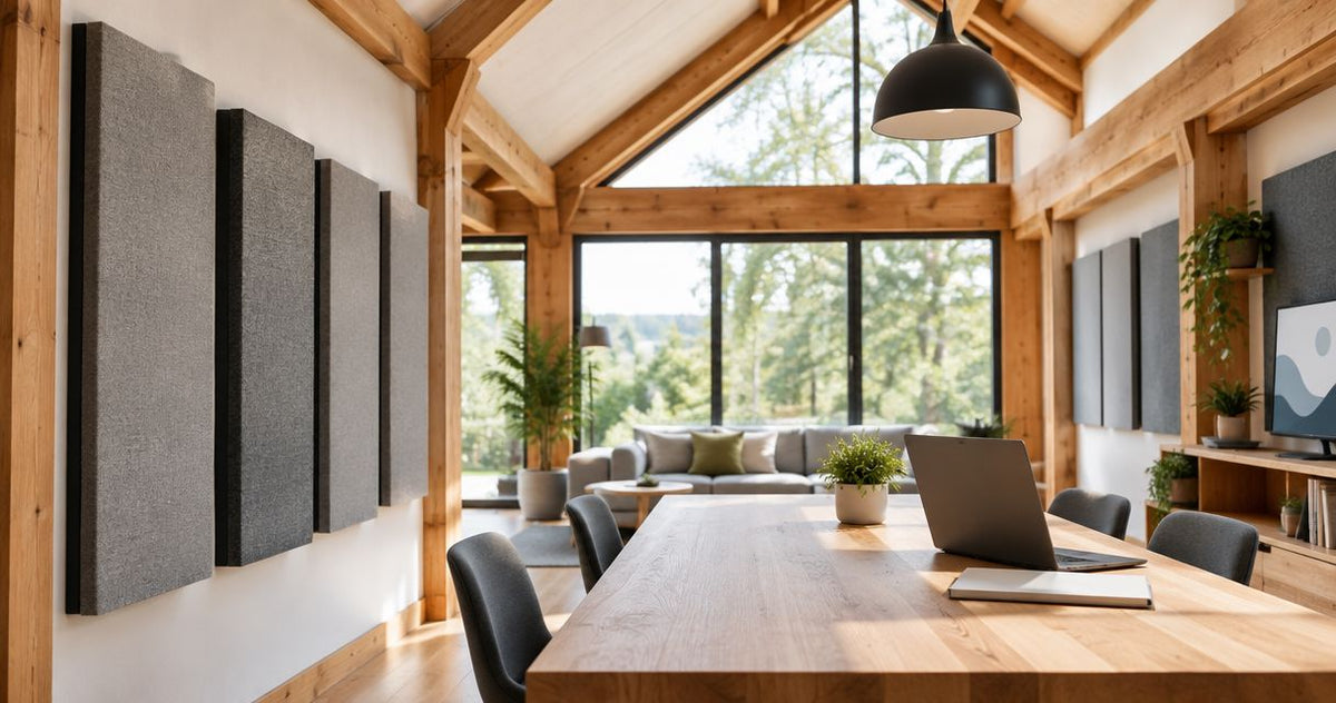 Acoustic panels for timber frame builders: complete 2026 guide