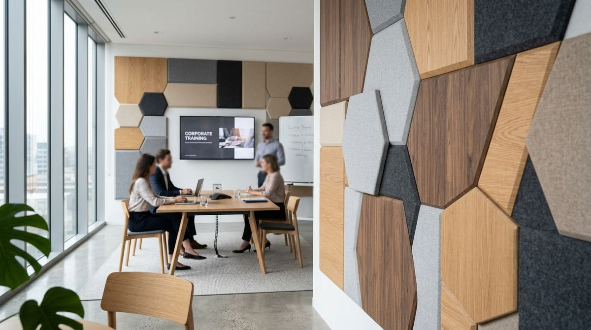 Best acoustic wall panels for corporate training rooms