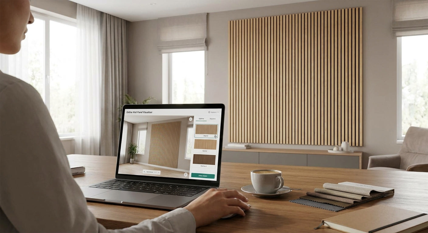 How to use the wall panel visualiser tool