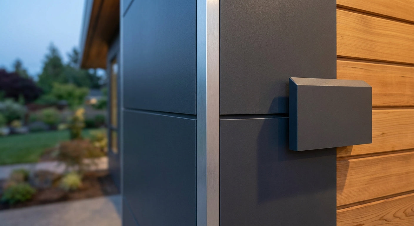 End pieces and trims for exterior cladding finishes