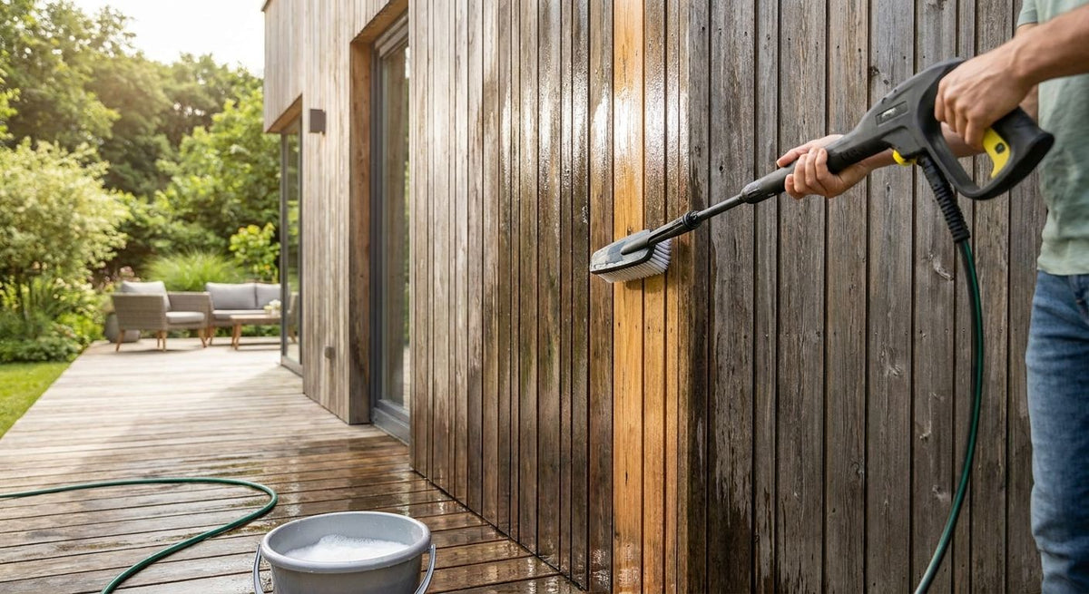 How to clean outdoor cladding panels