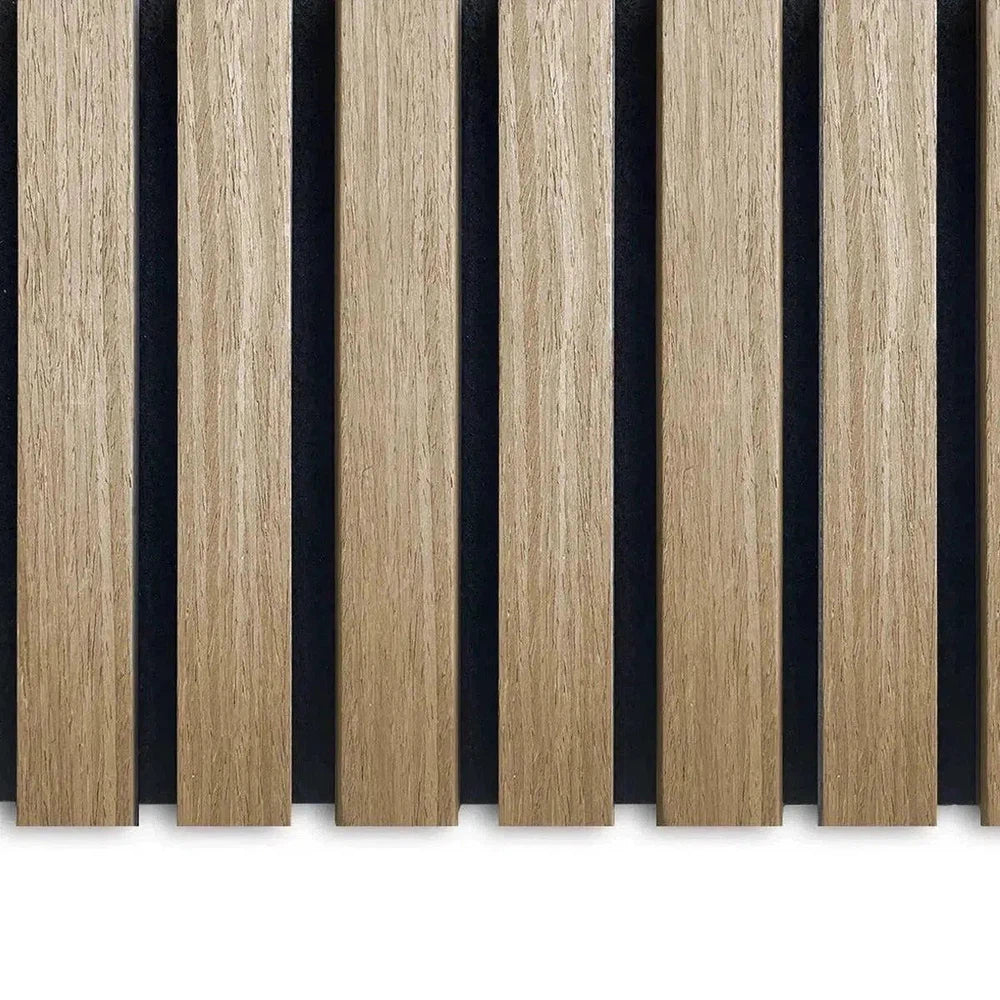 Wooden Wall Panel | Natural Oak | Premium 3-sided Wood Veneer