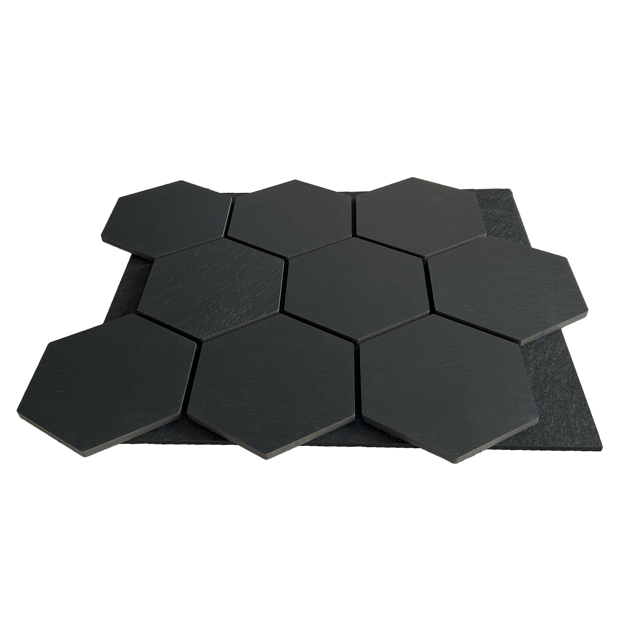 Hexagon Panel Black 81 cm | Acoustic | Wall Decor