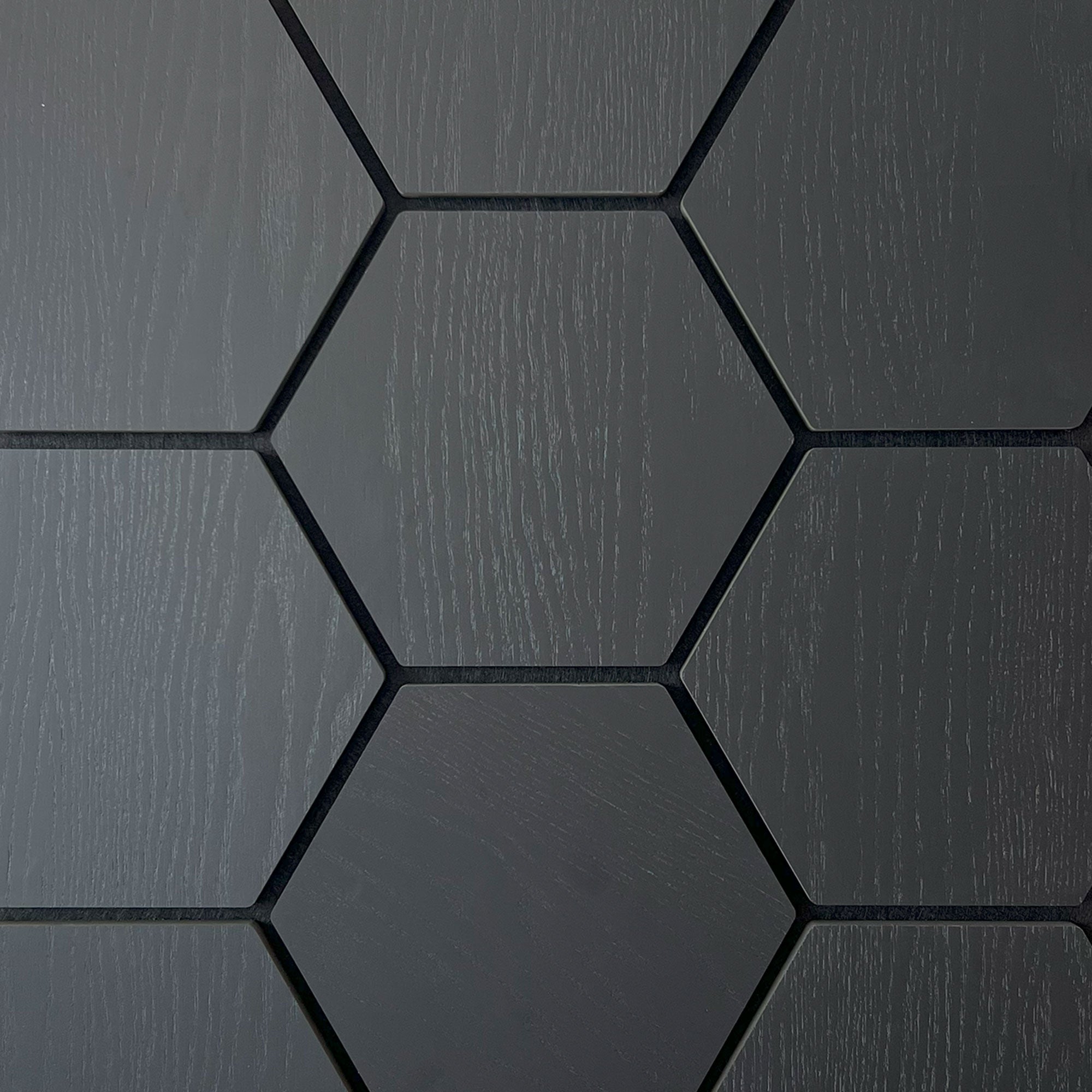 Hexagon Panel Black 81 cm | Acoustic | Wall Decor