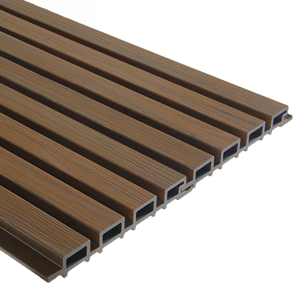 Exterior Wall Cladding Panel Oak 290CM | Garden | 3D Wood Grain