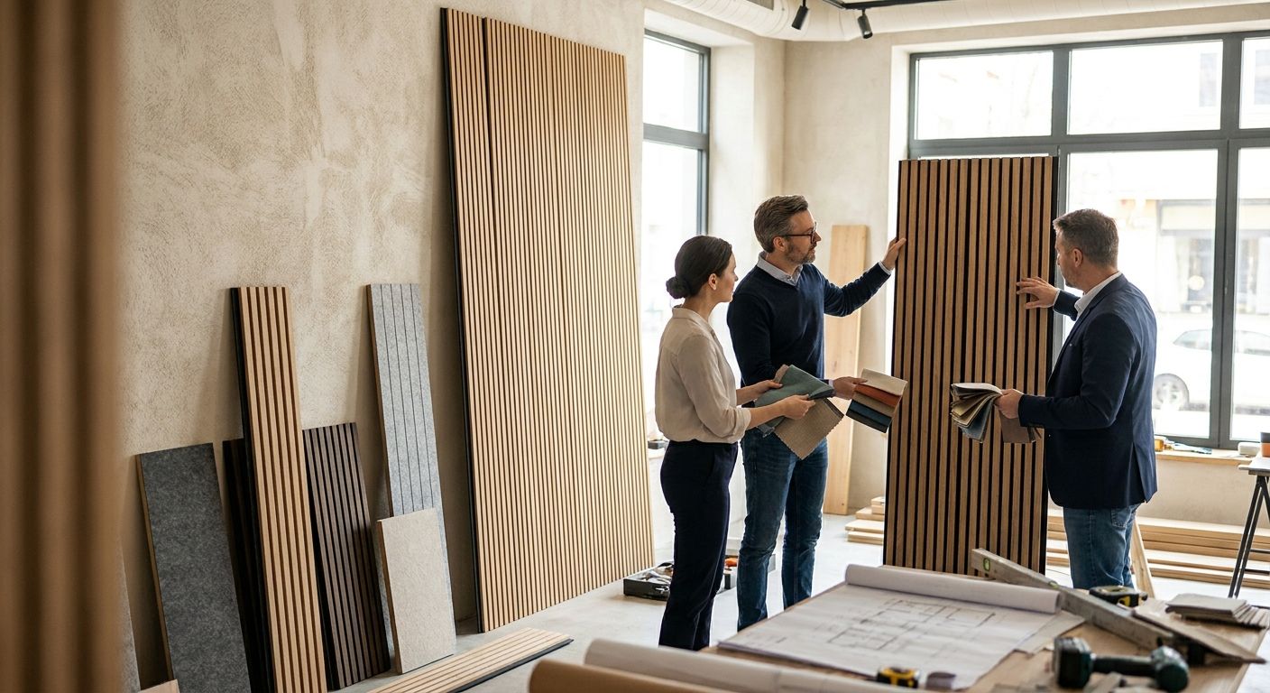 How to choose acoustic wall panels for a restaurant fit-out