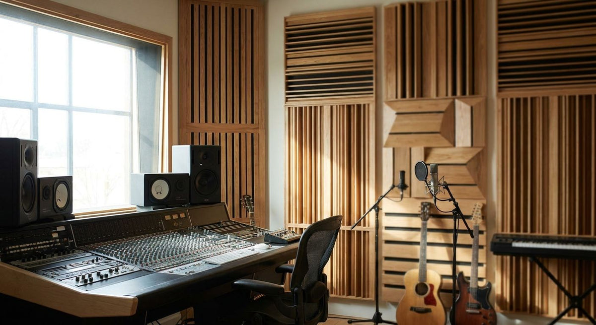 Best acoustic wood panels for studios