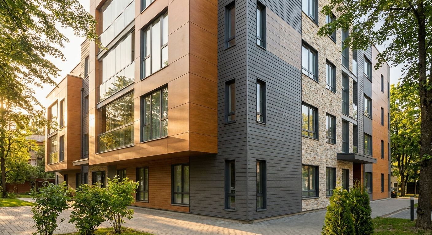 Best exterior cladding for flats