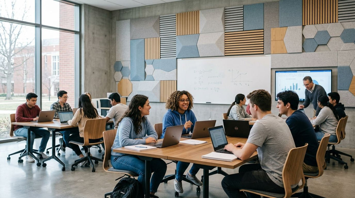 Acoustic panels for education spaces