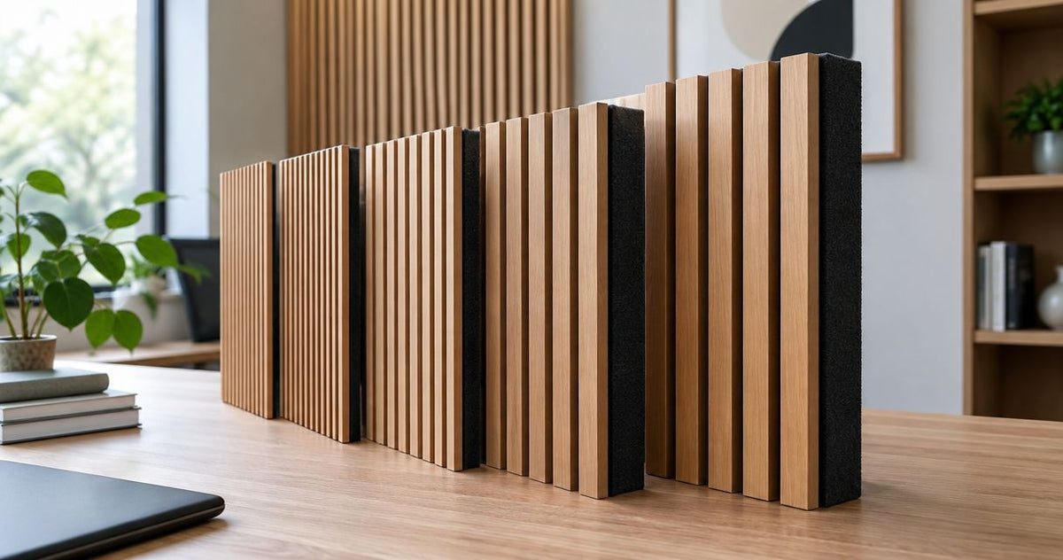 Best sound absorbing wood panels ranked by thickness