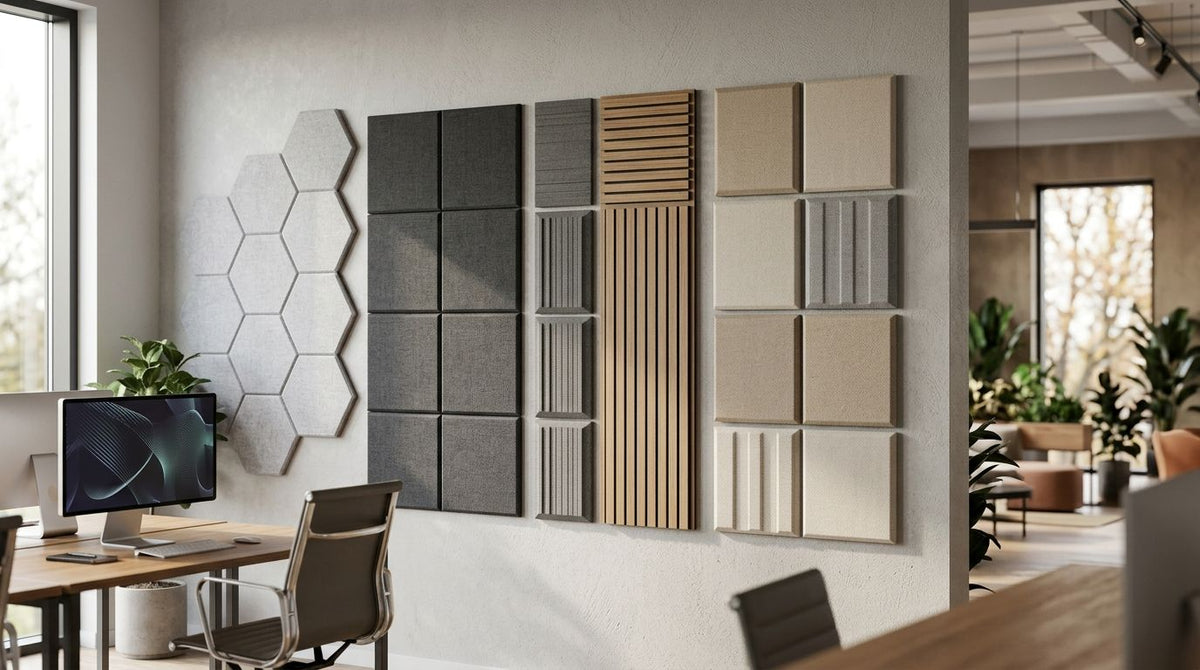 Best acoustic wall panels ranked by NRC sound absorption rating