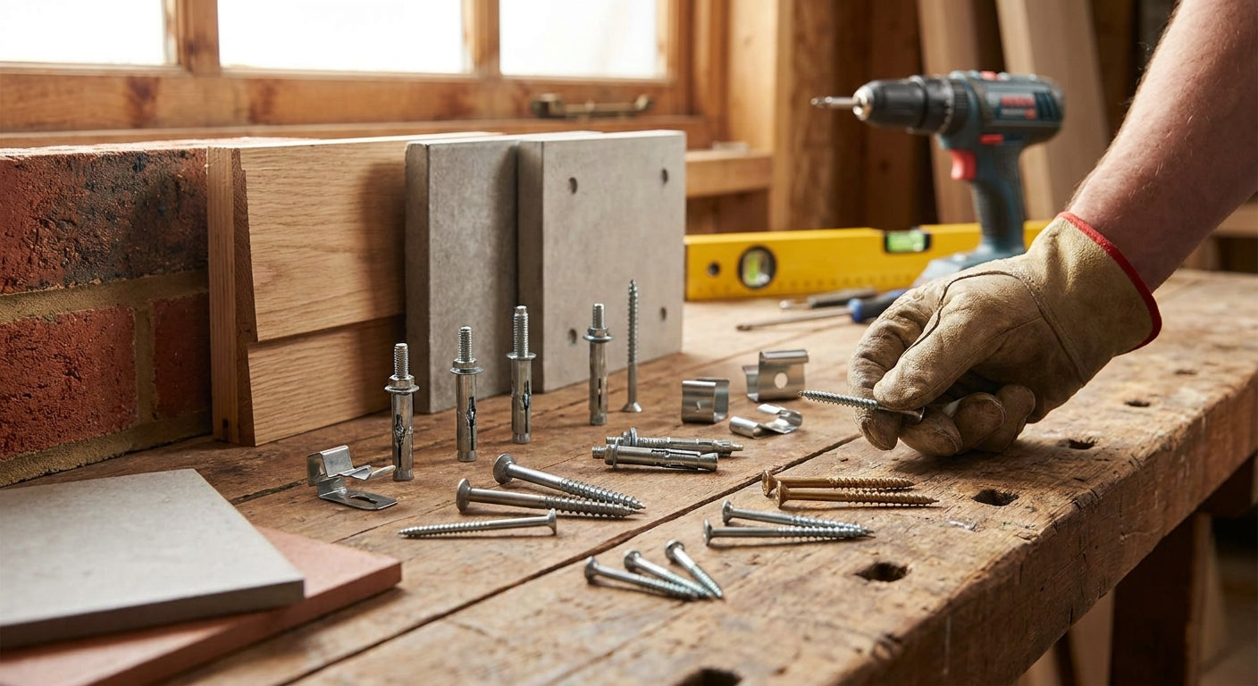 How to choose cladding fixings for different wall types