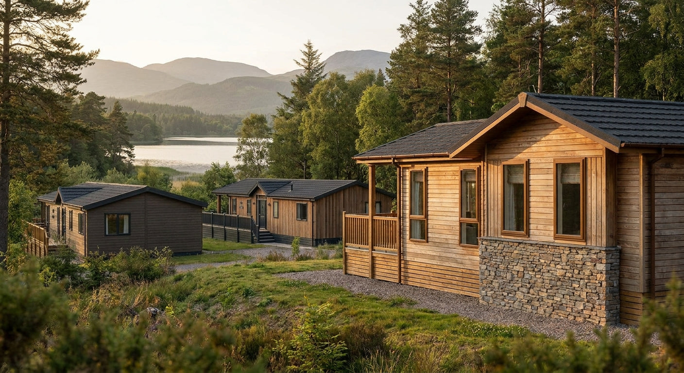 Best exterior cladding for holiday park lodges