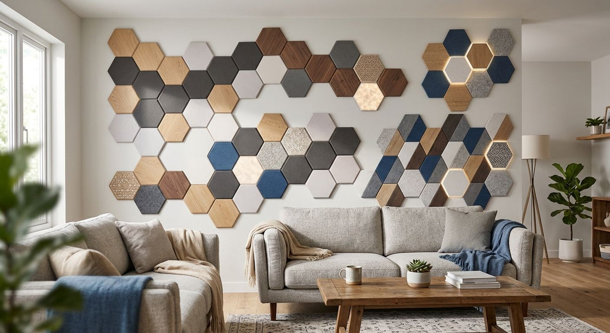 Best hexagon wall panel patterns and layouts compared