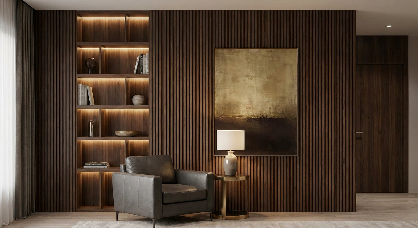 Best walnut wall panels for luxury interiors