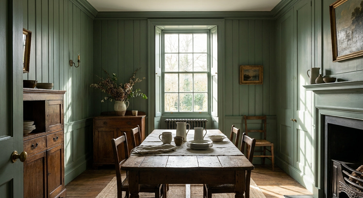 Tongue and groove wall panels for period home interiors