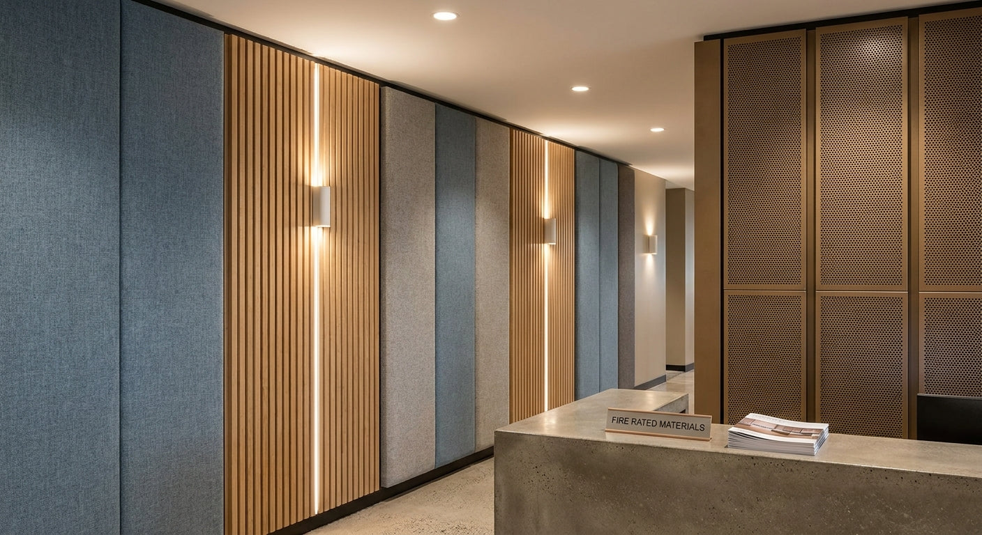 Best fire-rated acoustic wall panels for commercial fit-outs