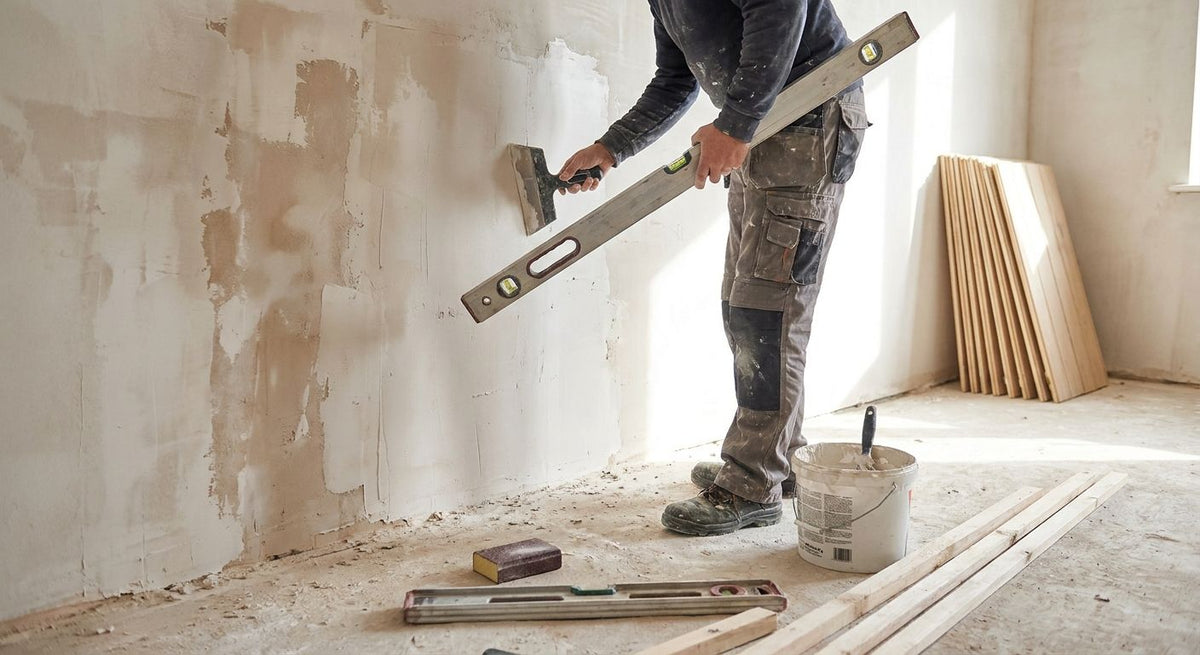 How to level walls before panelling