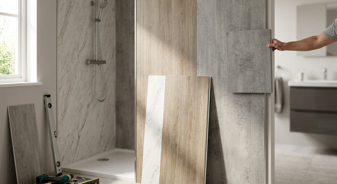 How to choose wet wall panels for a bathroom