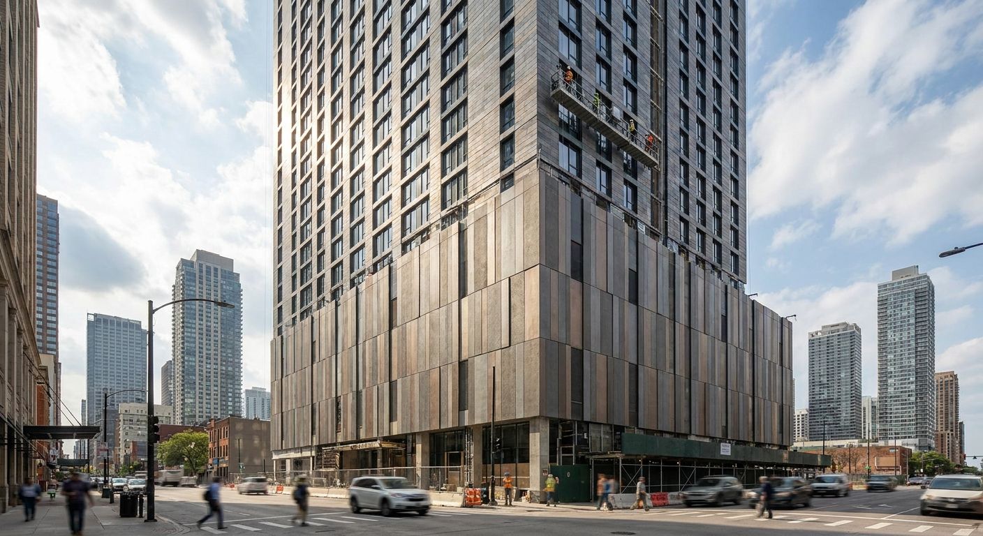 Best fire-rated exterior cladding for high-rise buildings