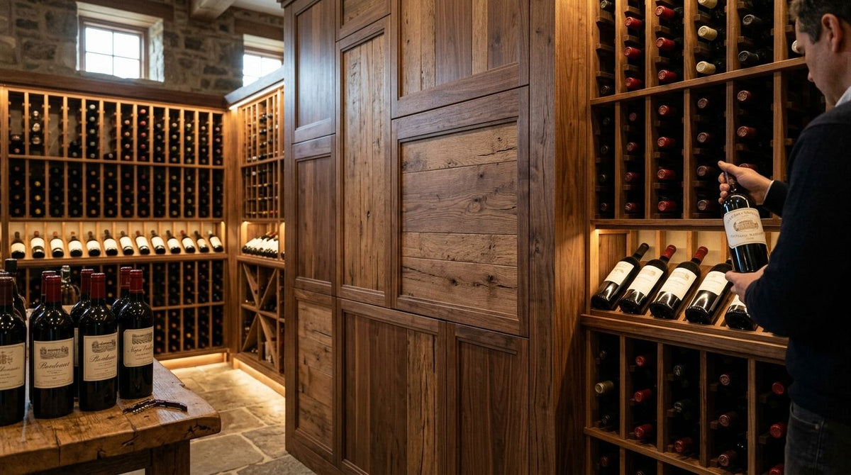 Best wood wall panels for wine cellars