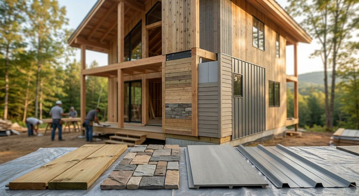 Best cladding for self-build projects