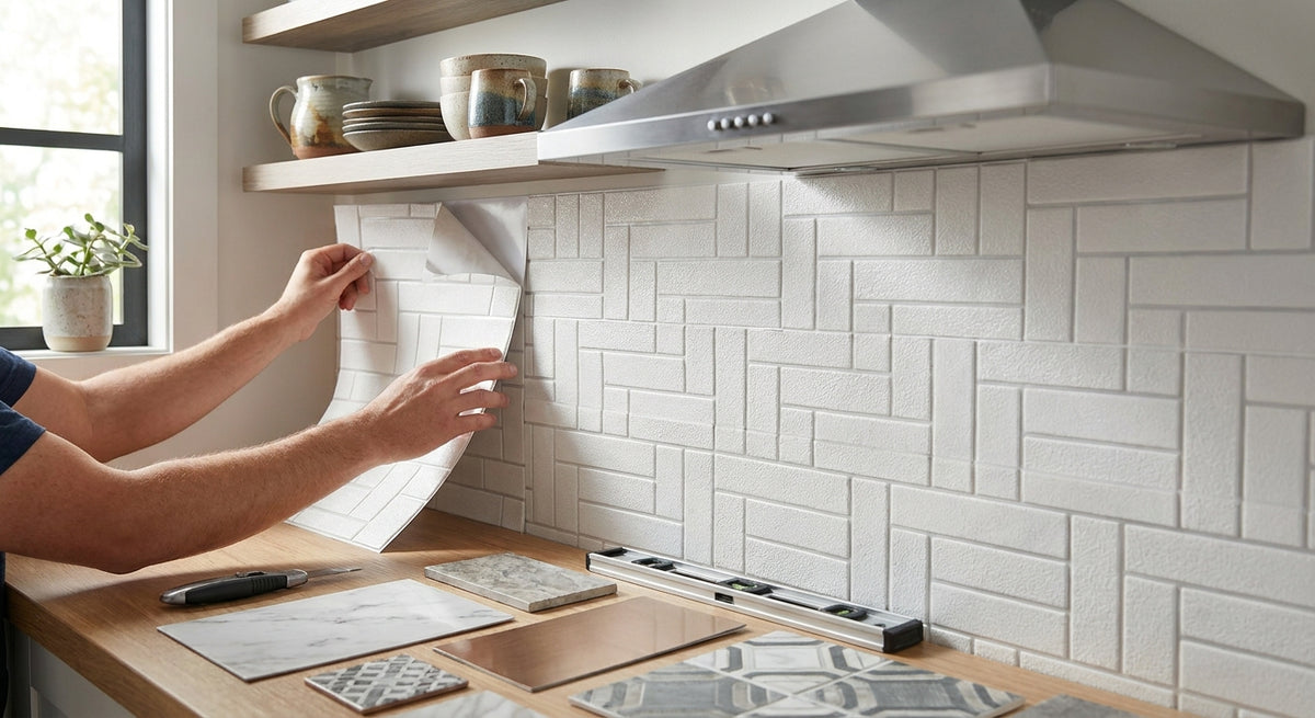 Best peel and stick splashback panels for kitchens