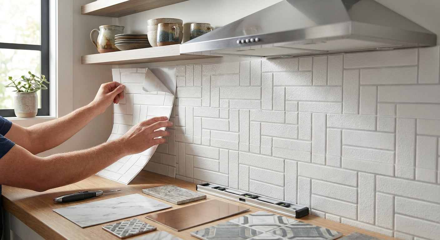 Best peel and stick splashback panels for kitchens