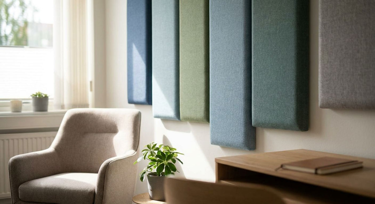 Acoustic panels for therapy rooms