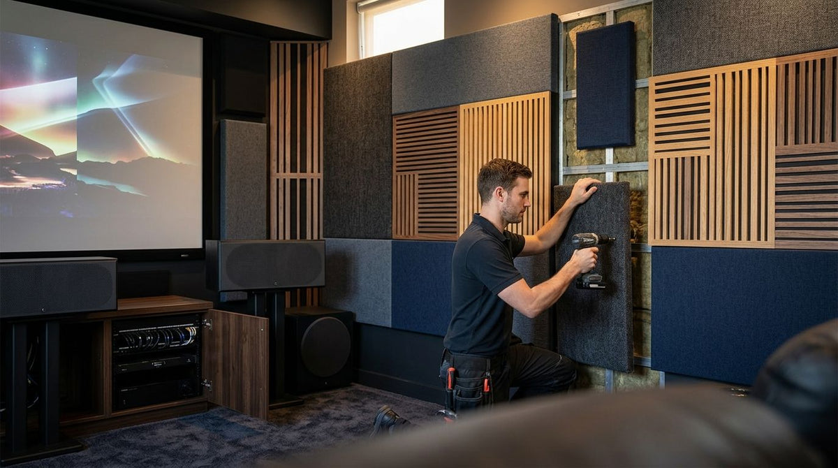 Best acoustic wall panels for AV and home theatre installers