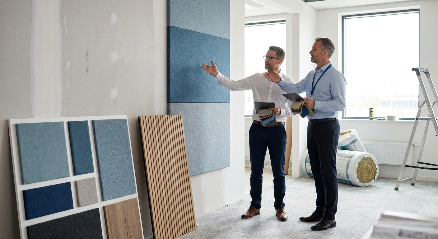 How to choose acoustic wall panels for an office refurbishment