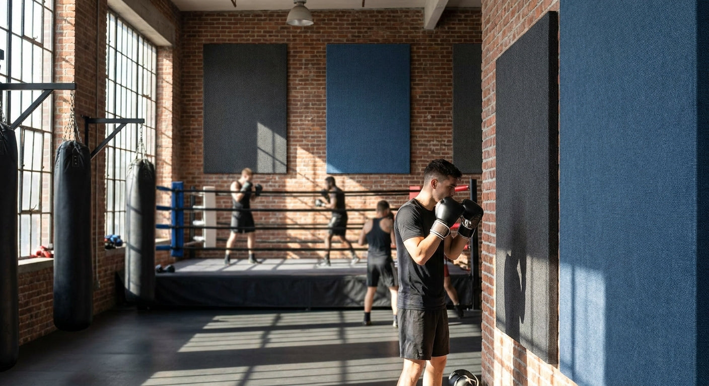 Best acoustic wall panels for boxing and martial arts gyms
