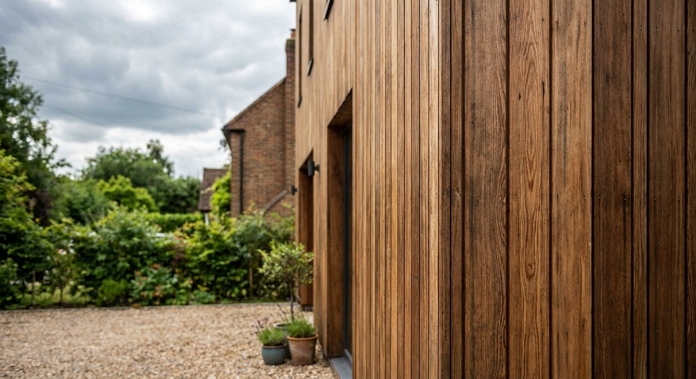 Thermowood cladding for UK exteriors