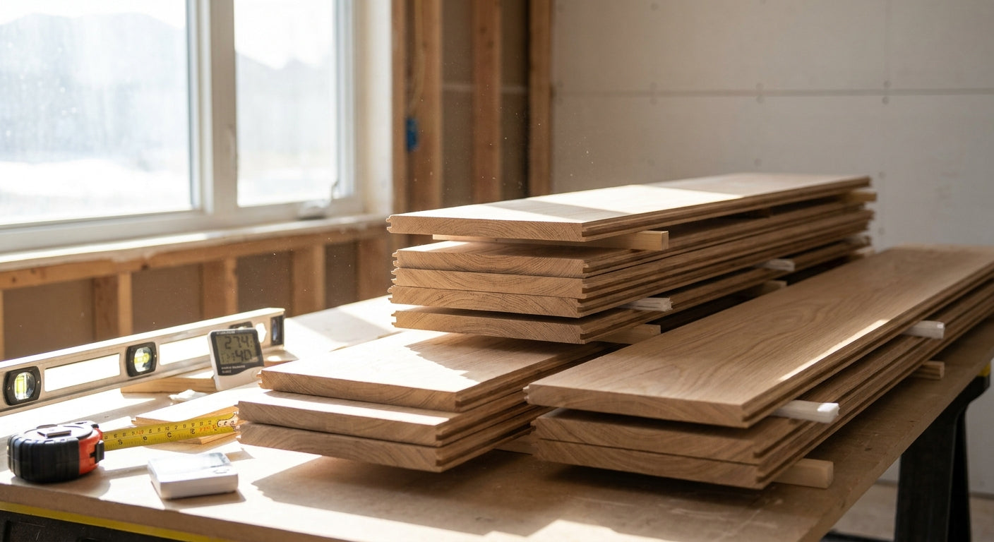 How to acclimatise wood wall panels before installation