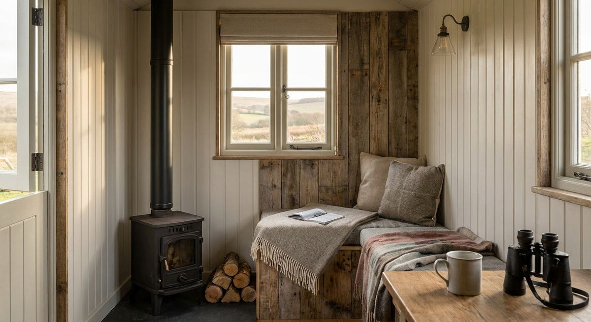 Best wood wall panels for a shepherd's hut interior