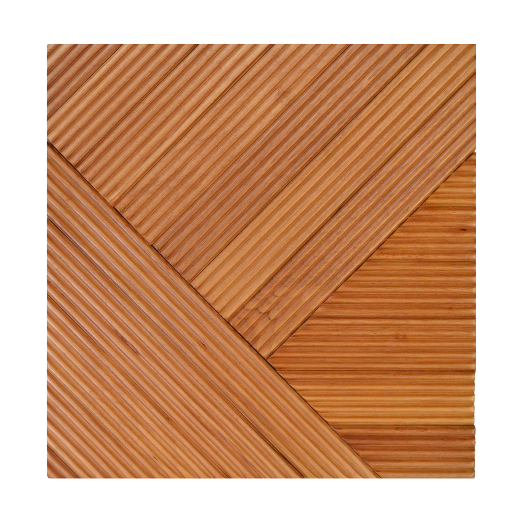 Xilan 3D Wood Wall Panel | 40×40 cm | Real Wood