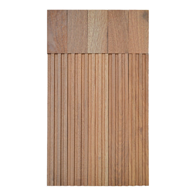 Silk Rosewood 3D Wood Wall Panel | 30×60 cm | Real Wood