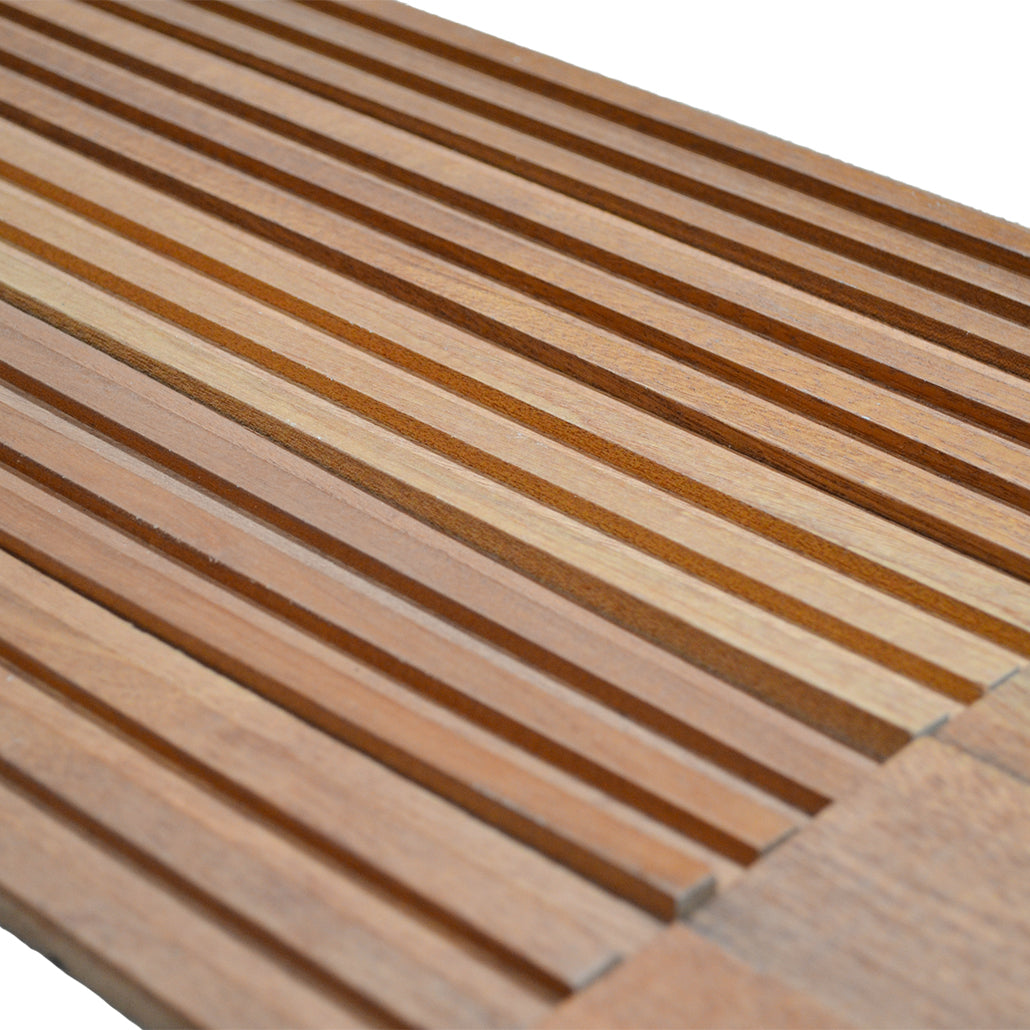 Silk Rosewood 3D Wood Wall Panel | 30×60 cm | Real Wood