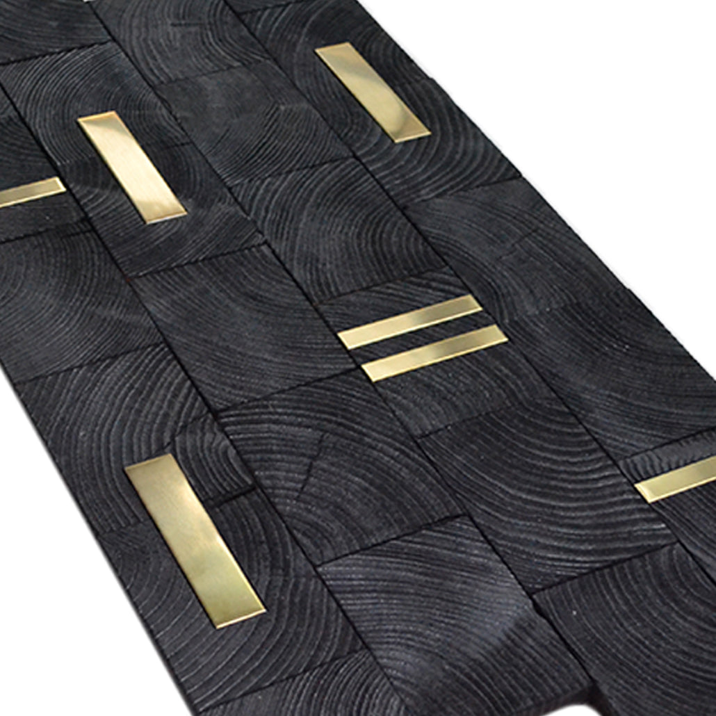 Industrial Pine 3D Wood Wall Panel | 30×60 cm | Real Wood