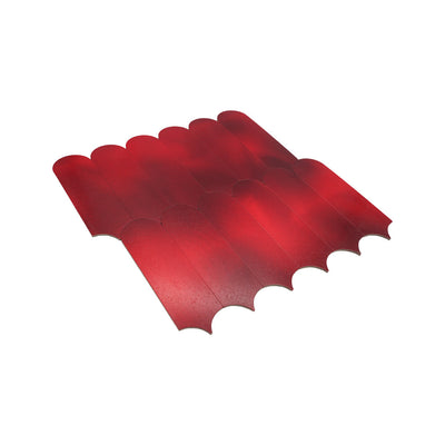 Arch Red Peel & Stick Splashback | 28.8×29.8 cm | Self-Adhesive Mosaic Tile