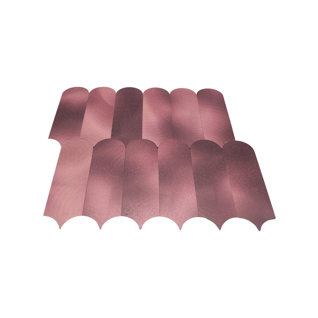 Arch Pink Peel & Stick Splashback | 28.8×29.8 cm | Self-Adhesive Mosaic Tile