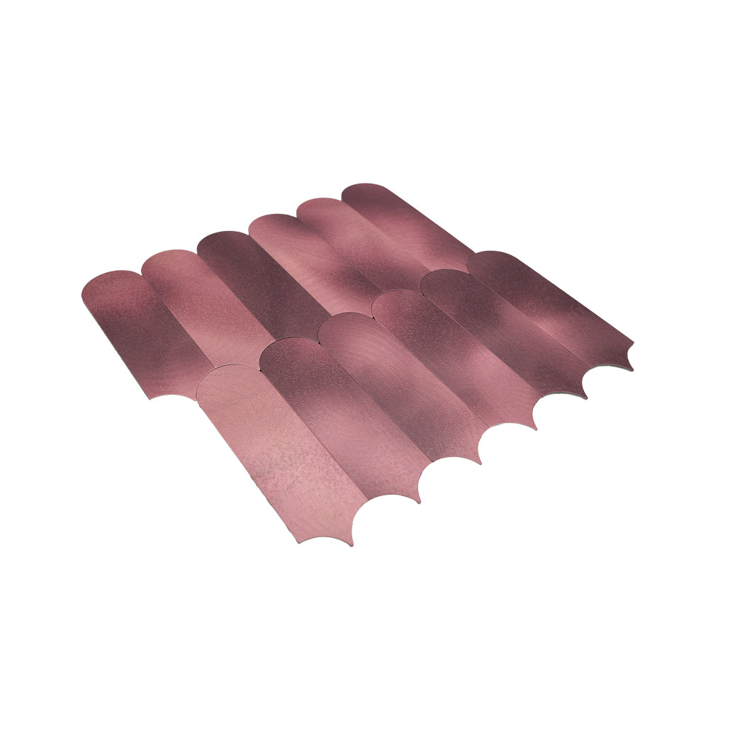 Arch Pink Peel & Stick Splashback | 28.8×29.8 cm | Self-Adhesive Mosaic Tile