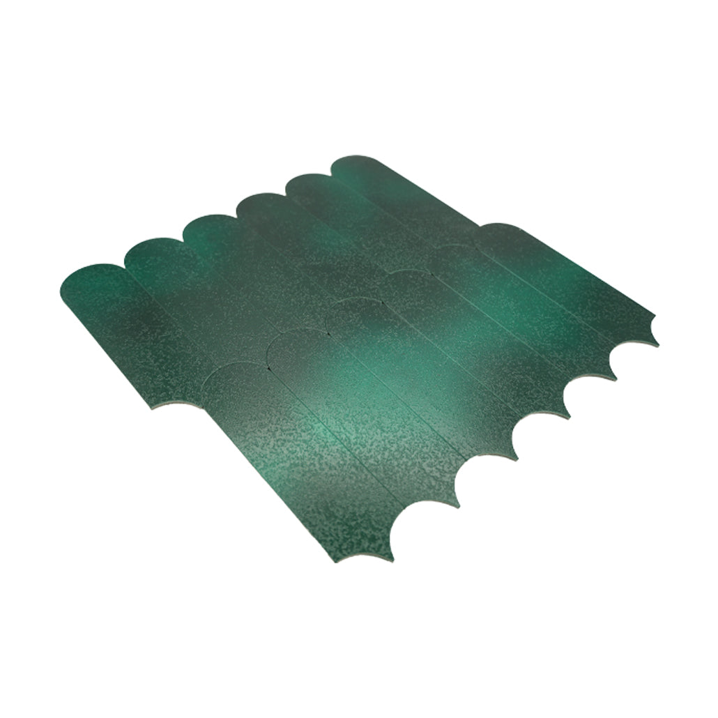 Arch Dark Green Peel & Stick Splashback | 28.8×29.8 cm | Self-Adhesive Mosaic Tile