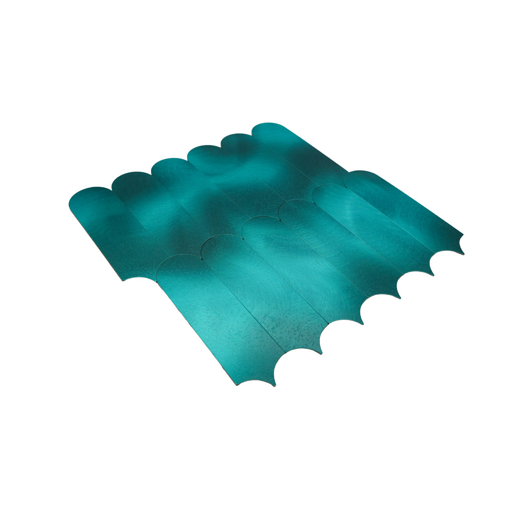Arch Turquoise Peel & Stick Splashback | 28.8×29.8 cm | Self-Adhesive Mosaic Tile