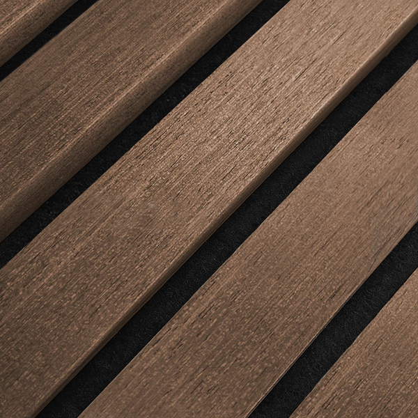 Wooden Wall Panel Smoked Oak 300cmx60cm
