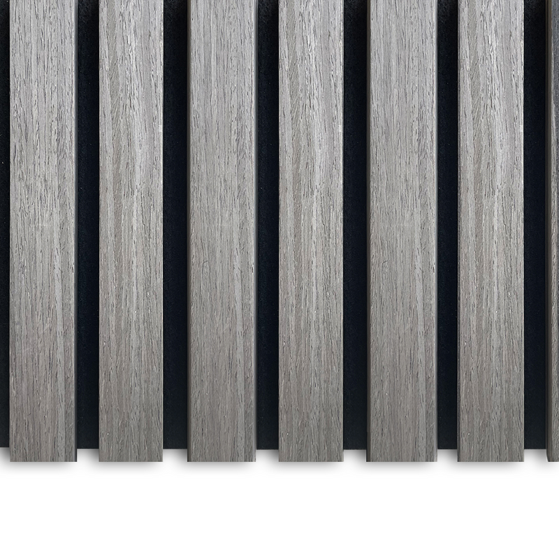 Wooden Wall Panel Grey Oak 300cmx60cm