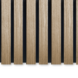 Wooden Wall Panel Natural Oak 300cmx60cm